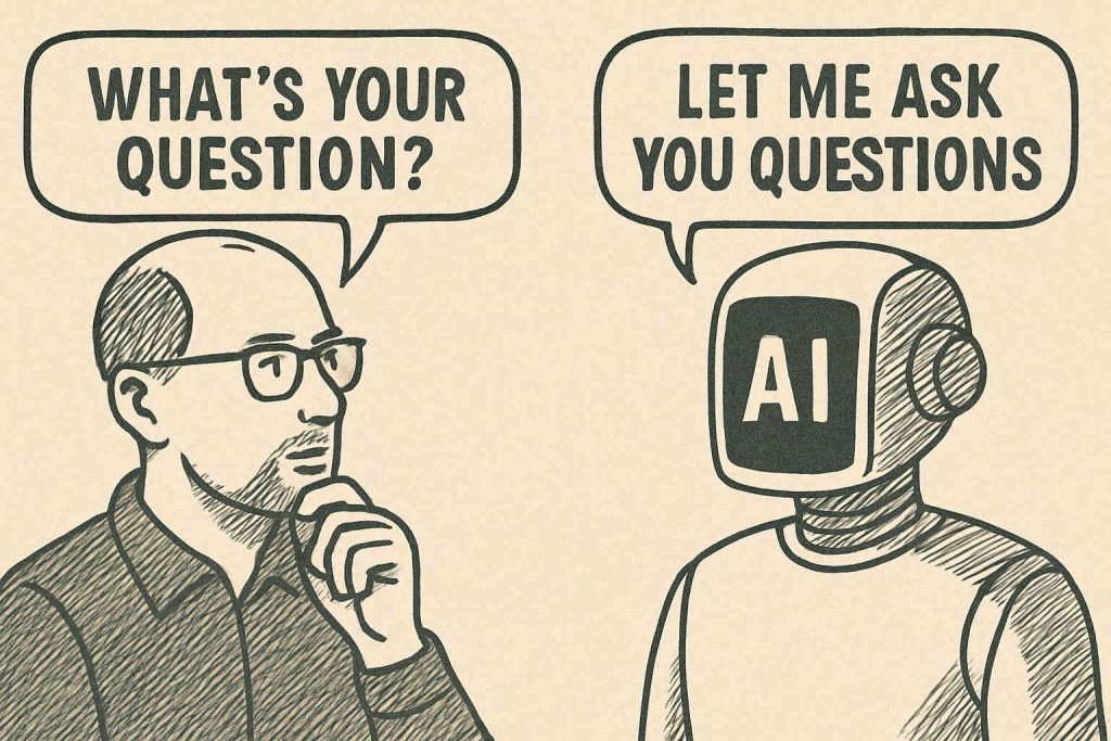 Let AI ask you questions