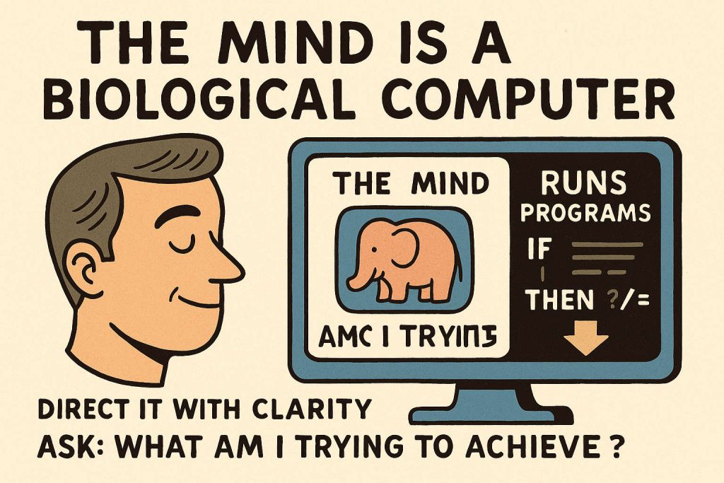 The mind is a biological computer